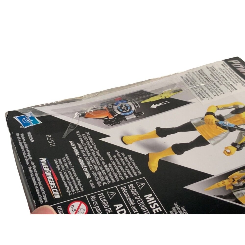 Sabans Power Rangers Beast Morphers Yellow Ranger Action Figure With Accessories - Picture 7 of 8